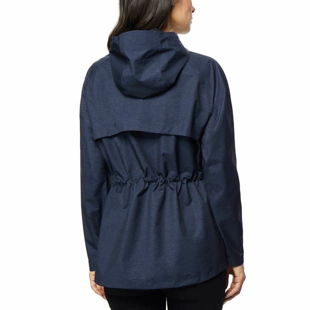 Women’s Nwt 32 Degrees Lightweight Windbreaker Hooded Anorak Jacket - Picture 6 of 9